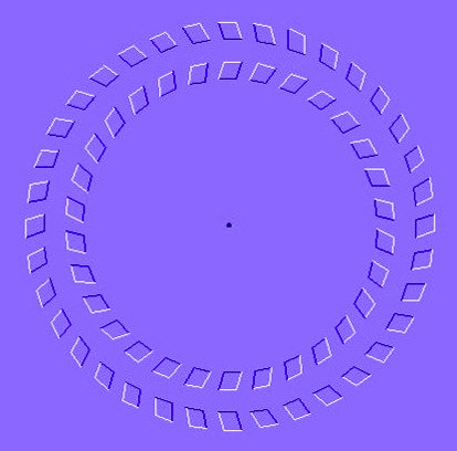 Rotating Rings Illusion